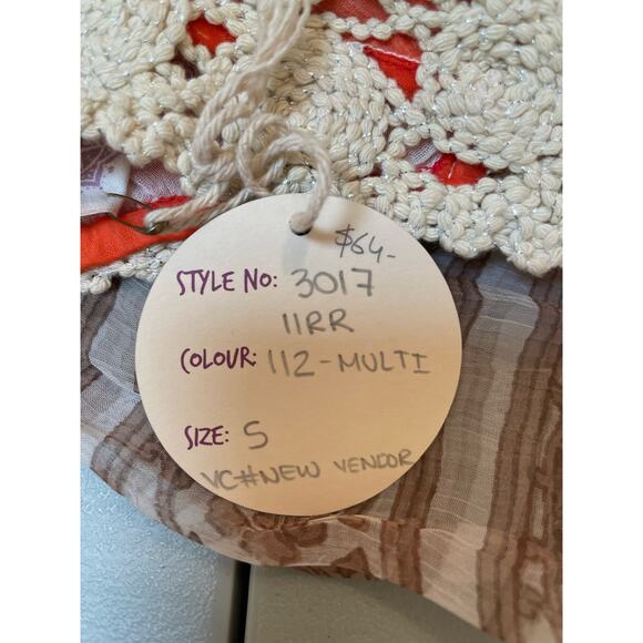 BOEMO Midi Dress Sz Small Multicolor Sleeveless Boho Chic Summer Sundress NWT - Picture 5 of 7